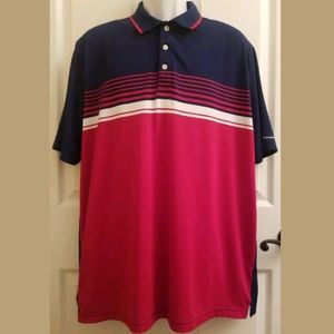 Chaps Men's Size L Short Sleeve Golf Polo Shirt